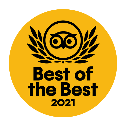 TripAdvisor Travellers Choice Award 2021