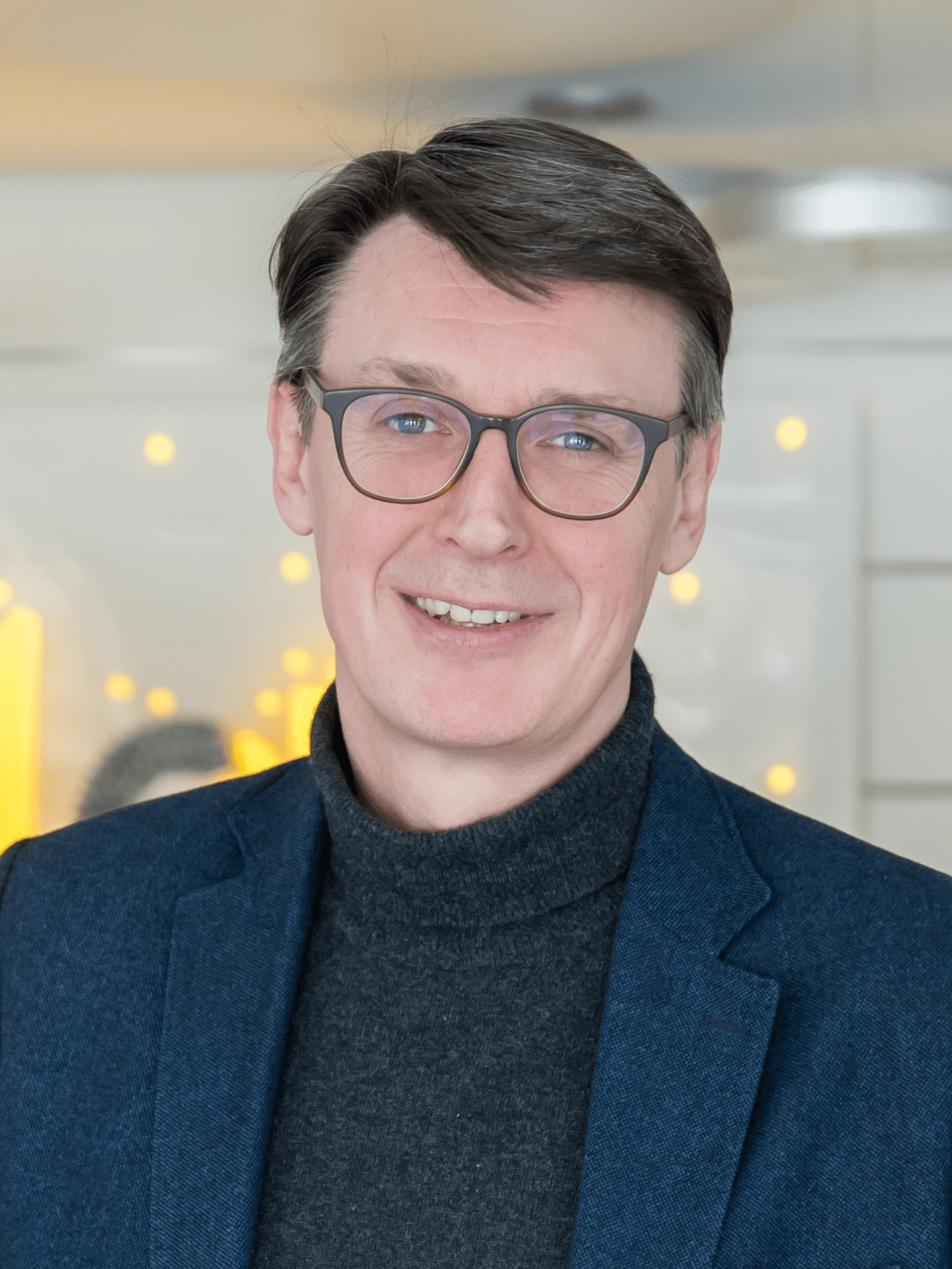 Geschäftsführer Damian Rodgett Panik City