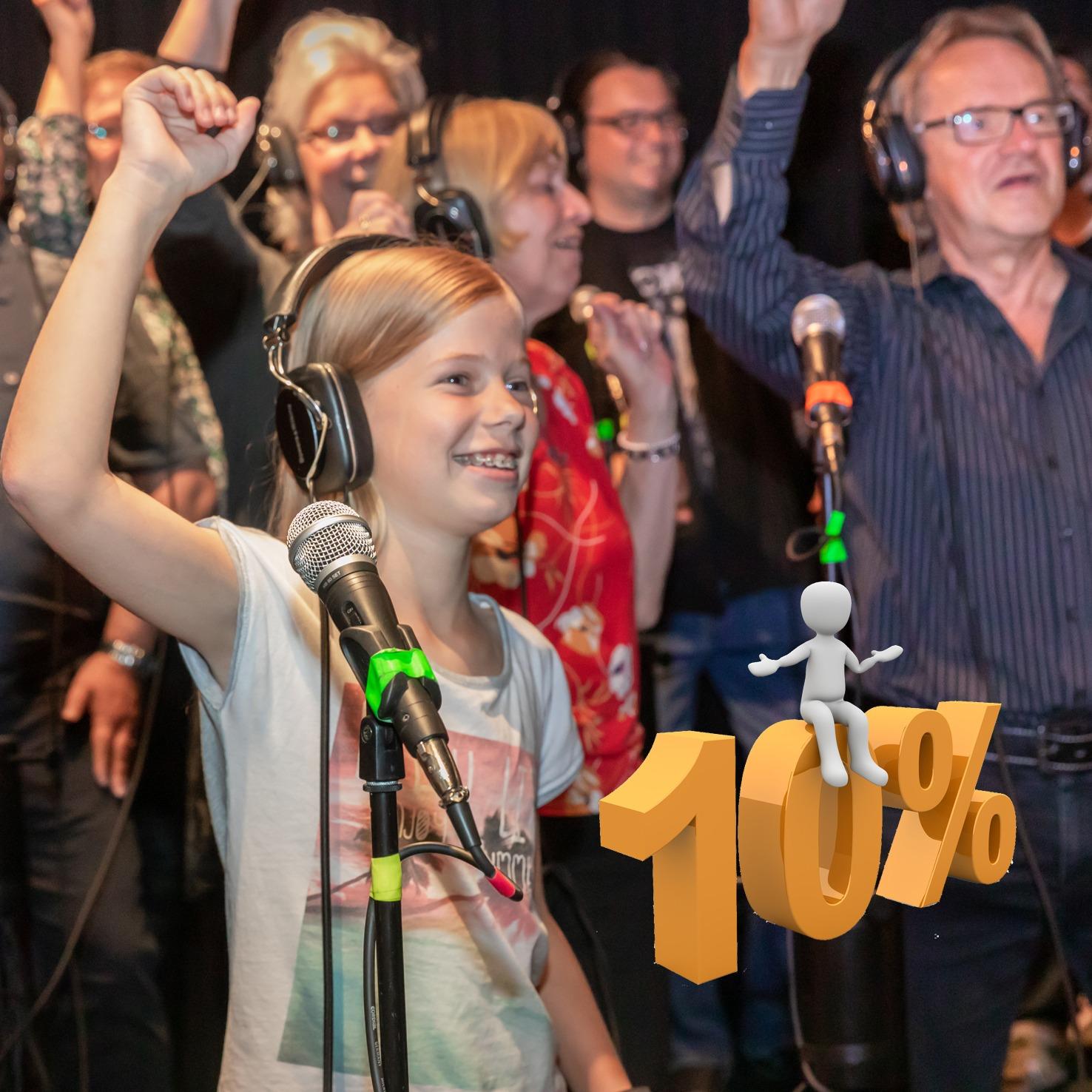 10% Rabatt im Vorverkauf