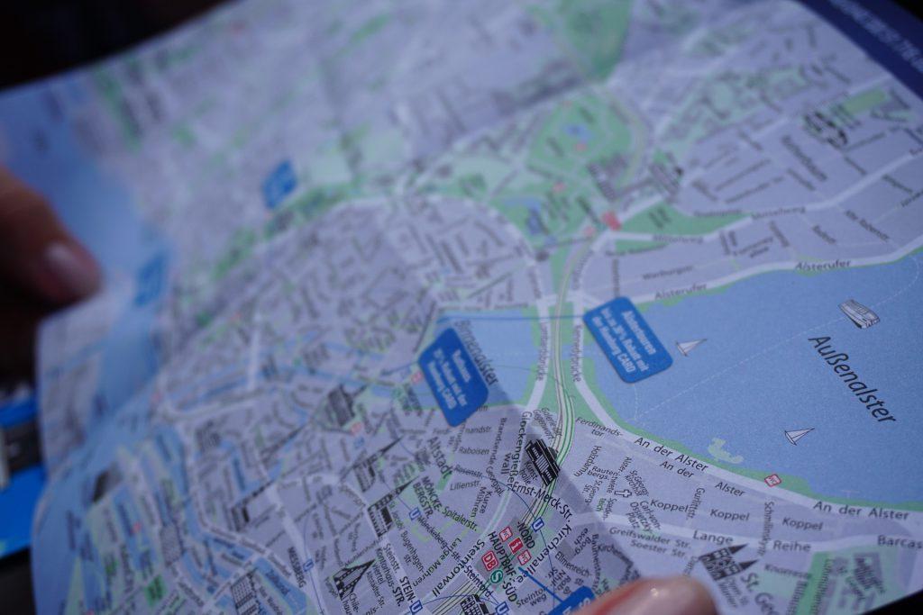 Stadtplan Hamburg