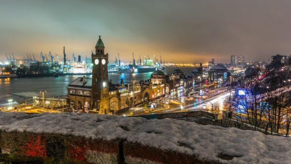 Hamburg im Winter